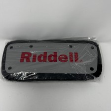 Riddell Sports Football Back Plate One Size Gray - Pre-Owned, No Hardware