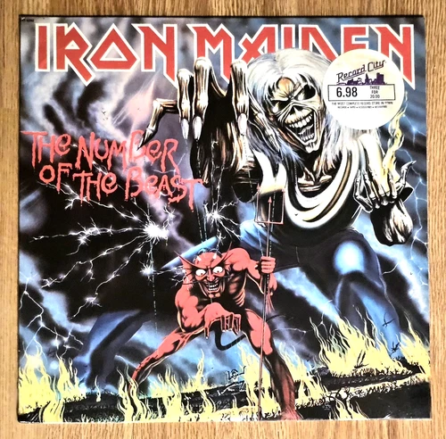 IRON MAIDEN The Number Of The Beast ORIGINAL FACTORY SEALED 1983 FIRST PRESSING