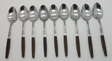 Interpur INR2 Stainless Set 9 Teaspoons Free Ship 