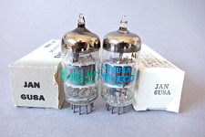 2 x  NOS 6U8A, 6KD8, ECF82, GE/PHILIPS ECG USA ,AMP TEST, OWN BOXES
