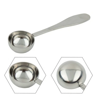 Cuill��re �� soupe en acier inoxydable 10 ml cuill��re �� mesurer pour le caf�� - Photo 1/4
