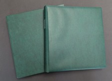 Lindner Ringbinder + Kassette Farbe Grün gebraucht