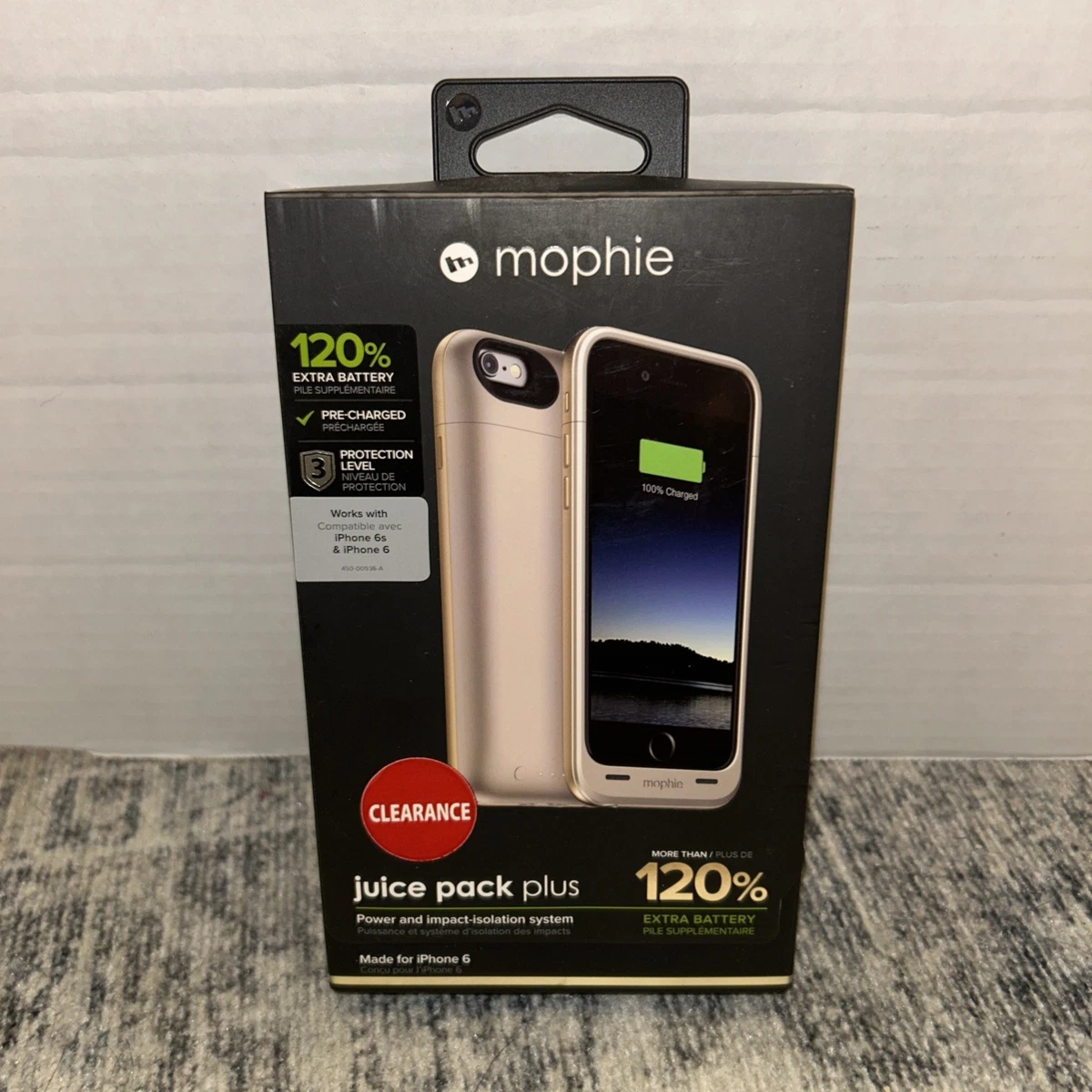iPhone 6 ストレージ+バッテリー内蔵ケース mophie Juice Pack® for iPhone 15 – mophie