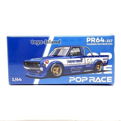 Datsun 620 パープル 1/64 POP RACE Poprace 1/64 Pandem Datsun 620 Tokyo Auto Salon 2025 Limited