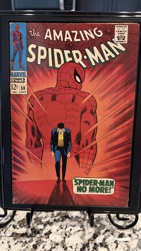 Amazing Spider-Man #50 Marvel Comics 1967 First Appearance Of Kingpin VF+ 6.5-7