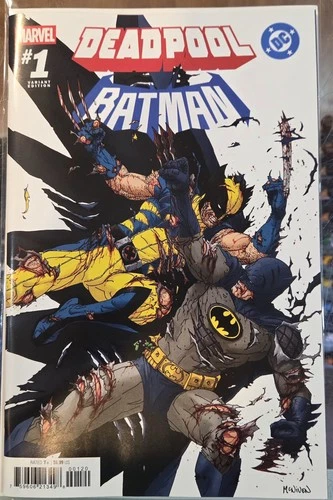 🔥MARVEL/DC DEADPOOL/BATMAN #1 STEVE MCNIVEN 1:25 Ratio Artist Cover Variant🔥