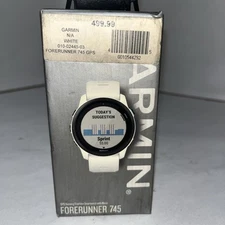 Garmin Forerunner 745 GPS Running  White Smartwatch - (0100244500)