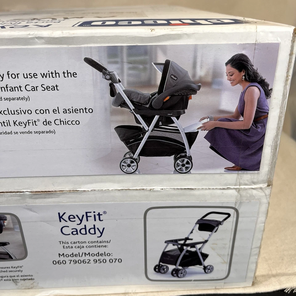 Chicco KeyFit Caddy Stroller Frame Black Model 060 79062 950 070 NEW NIB - Image 3 of 4