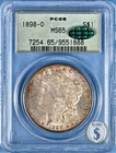 1898-O Morgan Dollar PCGS MS65 w/CAC in OGH - Pleasing Tones