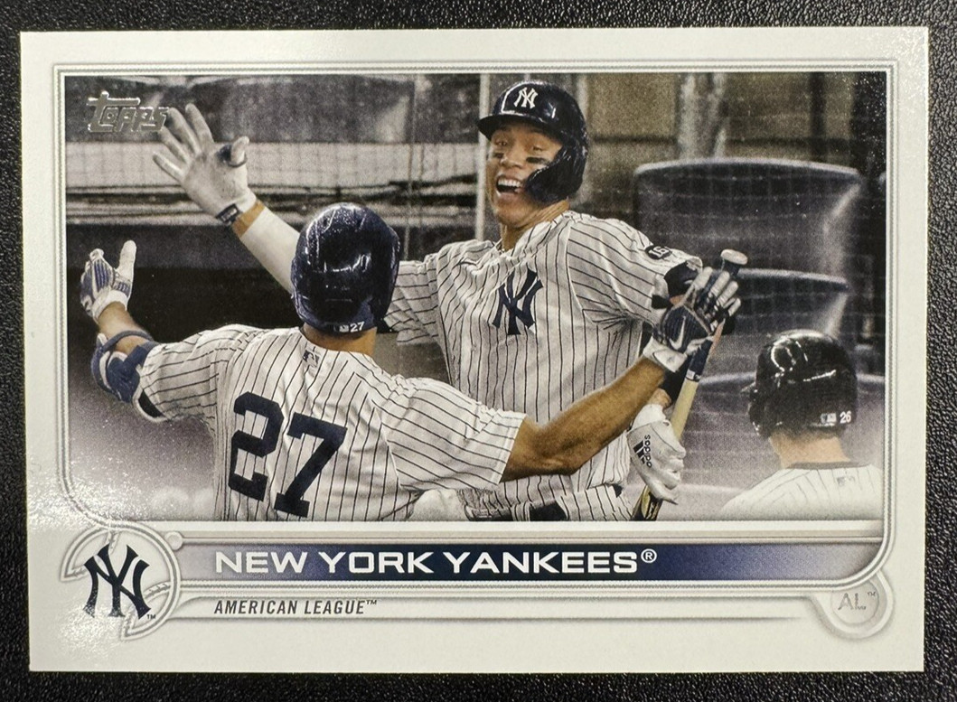 2022 Topps Series 1 - #121 Aaron Judge, Giancarlo Stanton