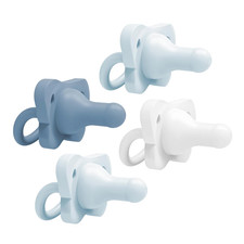 Dr. Brown'S Happypaci 100 Silicone Baby Pacifier, Contoured One-Piece Design, L