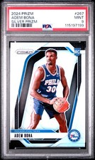 2024 PANINI PRIZM SILVER PRIZM #267 ADEM BONA PSA 9
