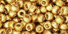 6/0 TOHO ROUND PermaFinish Galvanized Starlight Seed Bead 8g