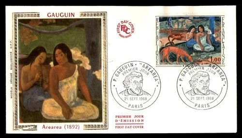 Mayfairstamps France FDC 1968 Painting P Gauguin First Day Cover aax_55851