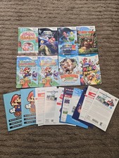 Lot Of Nintendo Wii Wii U Manuals Inserts