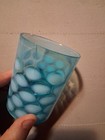 Glass Tumbler Opalescent Blue Coinspot — photo 6