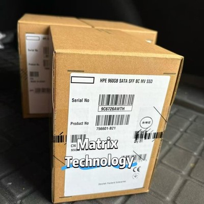 HPE 960GB SATA 756601-B21 757231-001 6Gb/s 2.5'' SSD Storage Solid State Drive