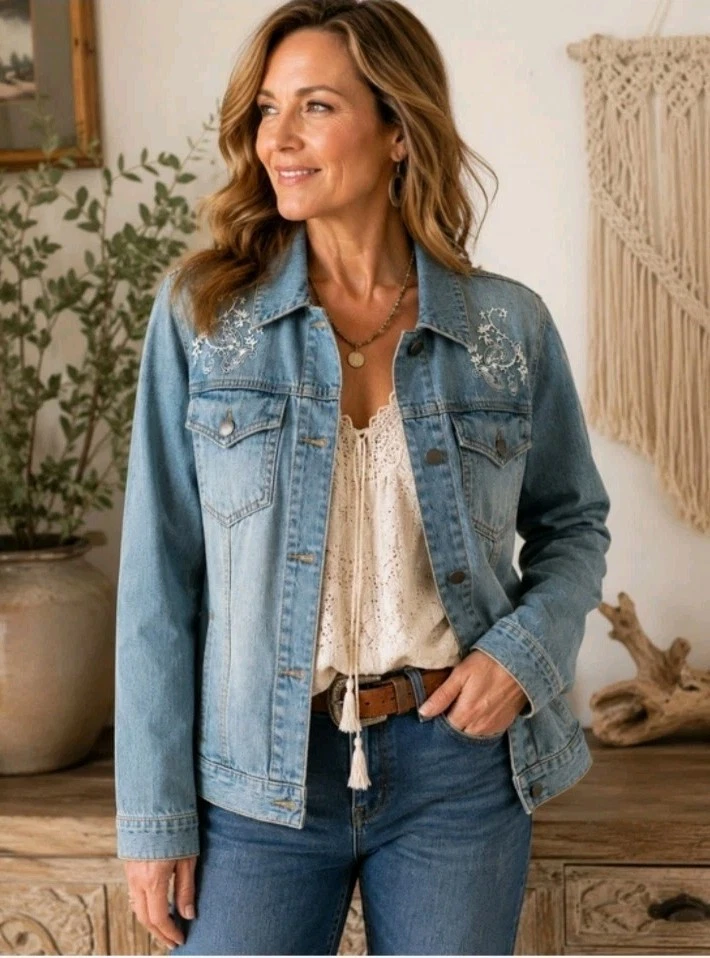 Coldwater Creek Denim Coats, Jackets & Vests for Women for sale - eBay