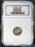 1926 10c United States Silver 'Full Bands' Mercury Dime - MS64 FB NGC