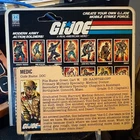 1983 Hasbro G.I. Joe Medic Doc File Card