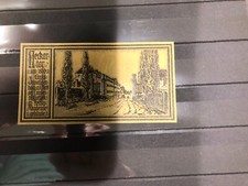 Notgeld Stuttgart Neckartor około 1810 1922 50 fenigów jak nowy!!