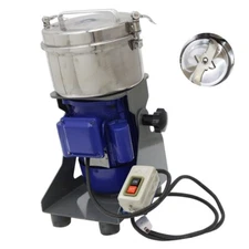 INTBUYING Rock Ore Crusher Machine 10-100mesh Stone Glass Pulverizer Machine220V