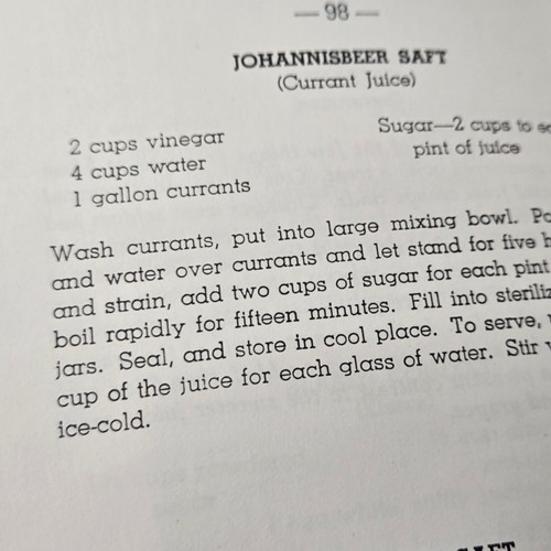 1976 Amana Colony Recipes Cookbook German Book Vintage Homestead Iowa - Picture 13 of 13