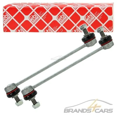 2x FEBI BILSTEIN KOPPELSTANGE PENDELSTÜTZE VORNE FÜR OPEL MERIVA A TIGRA B