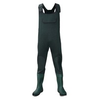 Dirt Boot® Green Neoprene Chest Waders 100% Waterproof Coarse Fishing Muck Wader Dirt Boot® Green Neoprene Chest Waders 100% Waterproof Coarse Fishing Muck Wader