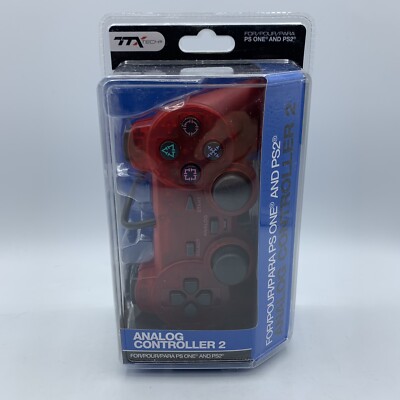 TTX Tech - Analog Controller 2 for Sony PlayStation PS1 PS2 NXP2-035 SEALED NEW