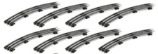 Lot of 8 Menards O GAUGE O-36 Curve Track - Makes 36" Diameter Circle - NEW
