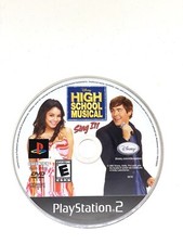 High School Musical: Sing It PlayStation 2 PS2 Video Game Disc Only Clean Tested