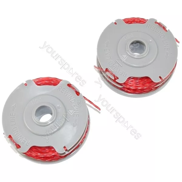 Fits Flymo Revolution 2300 Twin 9648575 26 2 x Trimmer Strimmer Spool