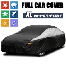 Nissan Altima Car Cover- Black UV/Snow/Rain Resistant Outdoor Full Protection US