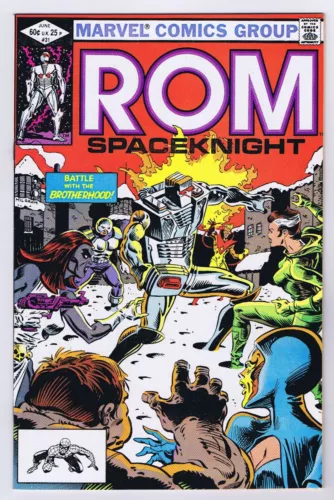 Rom #31 NM- Early Rogue Appearance 1982 Marvel Comics