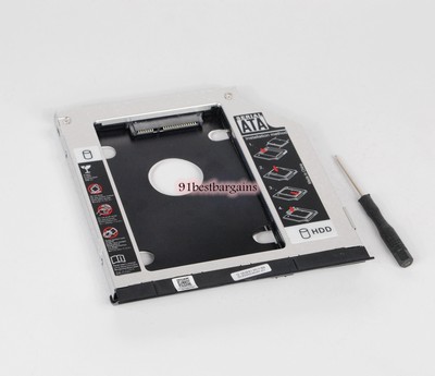 with ejector 2ND HARD DRIVE caddy for dell E6420 E6520 E6320 E6430 E6530 E6330