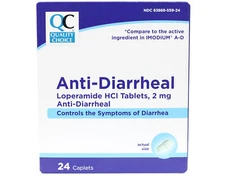 5 Pack Quality Choice  Anti-Diarrheal Lopermaide HCI 24 Caplets
