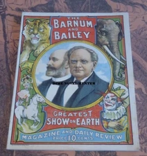 BARNUM & BAILEY GREATEST SHOW ON EARTH WELL VG 1911  LLUSTRATED MAGAZINE  PULP