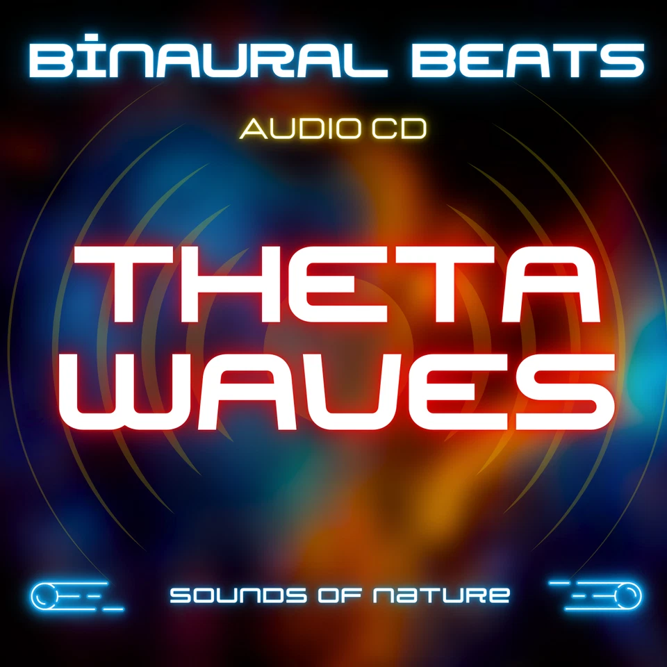 2 x Binaural Beats CDs - Theta Wave, Delta Wave for Relaxation, Anxiety, Masking - Image 3 of 4
