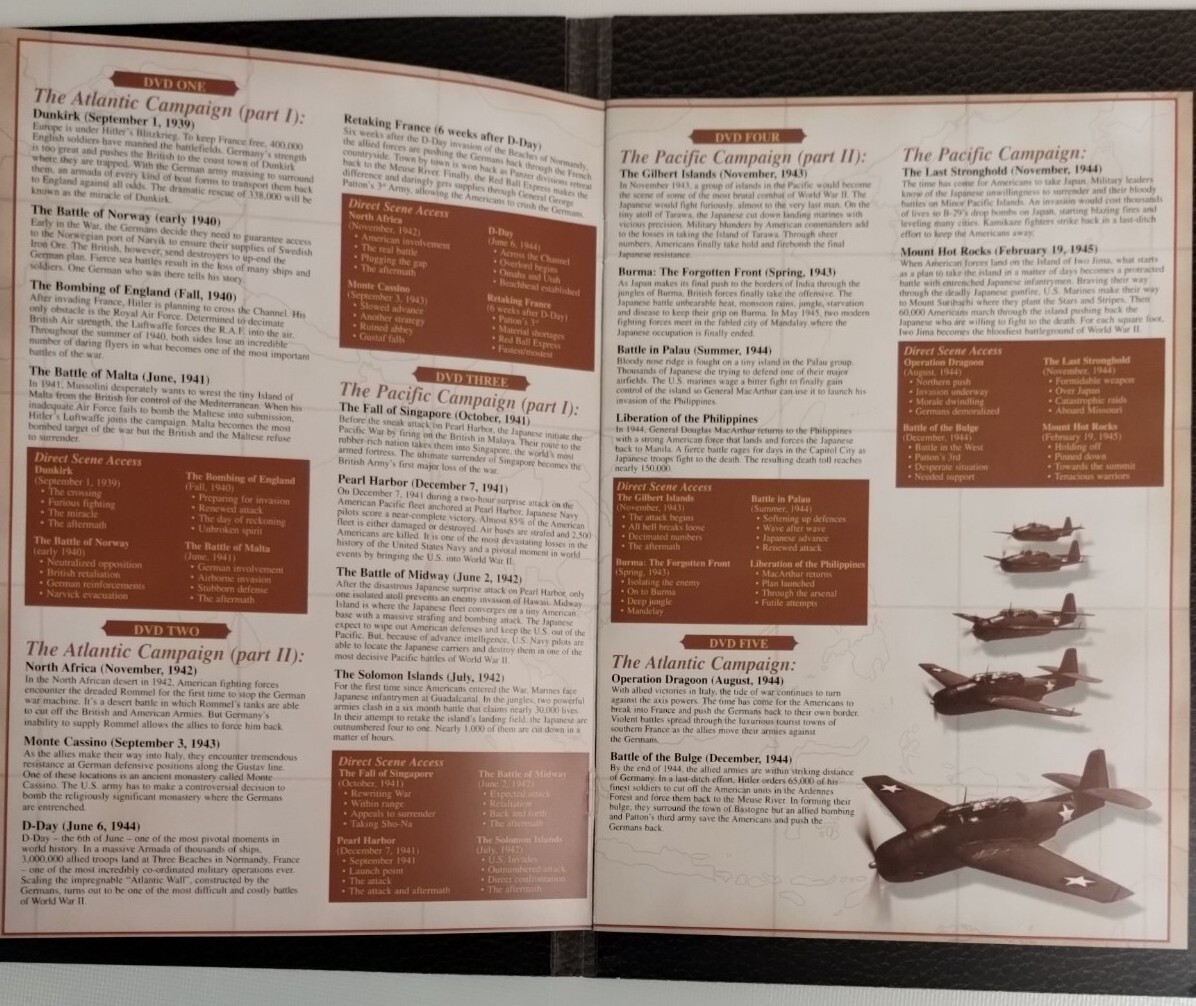WWII Battlefront - 5 Disc DVD Set - World War 2 - Color - WW2 | eBay