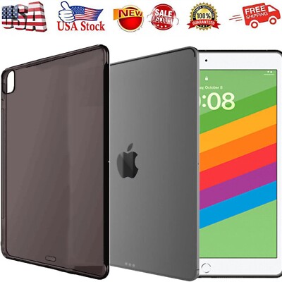 Slim Tablet Back Case Cover For iPad Pro 11'' 12.9'' 1st 2nd 3rd 4th 5th 6th Gen