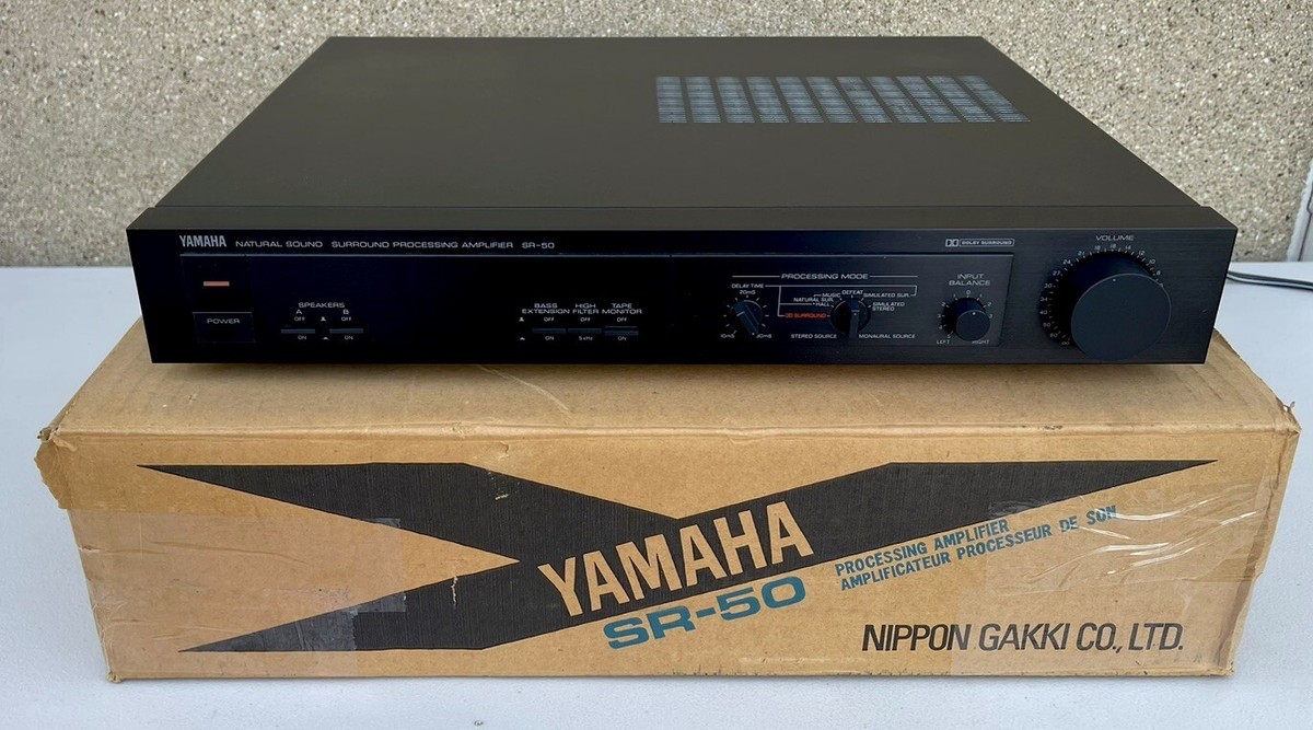 サラウンドアンプ Surround Amplifier YAMAHA SR-50 YAMAHA ヤマハ サラウンドアンプ SR-50 - メルカリ
