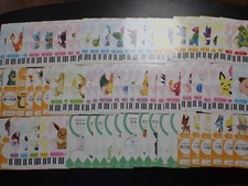Pokemon Musical Note Card Complete x70 Charizard Blastoise Venusaur Gengar etc#4
