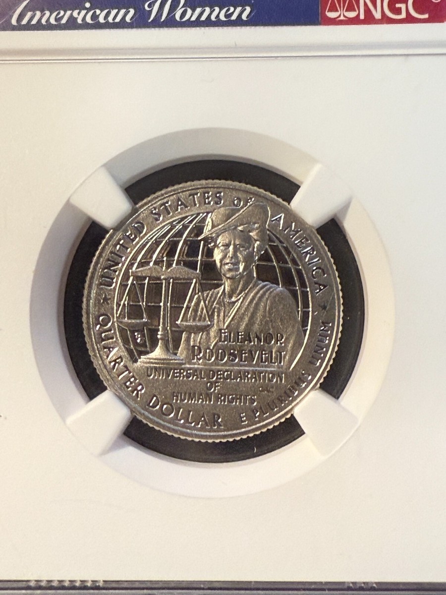 2023 S CLAD ELANOR ROOSEVELT FIRST RELEASE NGC PF 70 ULTRA
