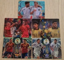 SET DOUBLE TROUBLE WORLD CUP BRAZIL 2014 ADRENALYN XL PANINI SERIE&SINGOLE WC 14