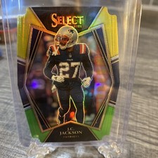 2021 Select Die Cut #124 J.C. Jackson Yellow Green Near Mint