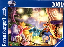 Ravensburger 1000 pc: Disney Winnie the Pooh Toasting Marshmallows jigsaw puzzle