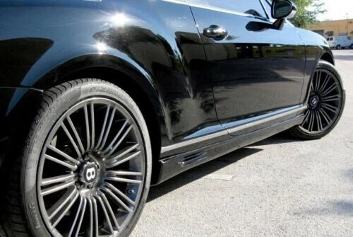 Side Skirts Sport Line Style For Bentley Continental 2008-2010