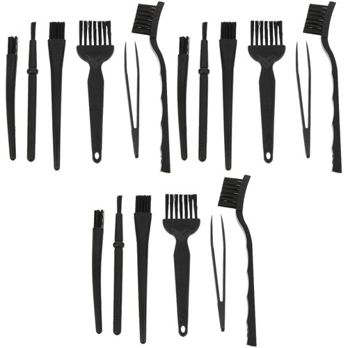 3 Sets Antistatische Pinsel-Kit Tastaturbürste Reinigungswerkzeuge Büro - Afbeelding 7 van 12