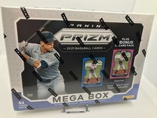 New 2021 PANINI PRIZM BASEBALL MEGA BOX FACTORY SEALED 🎯Exclusive